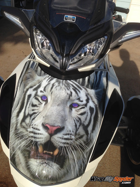 Frunk Wrap - White Tiger