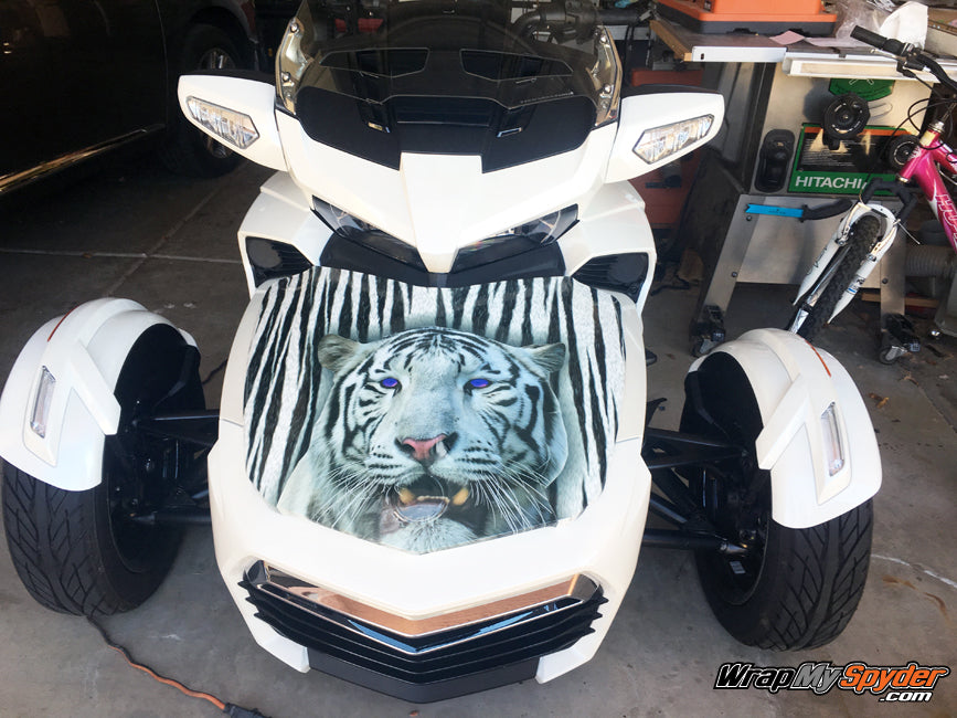 White Tiger F3 Frunk wrap