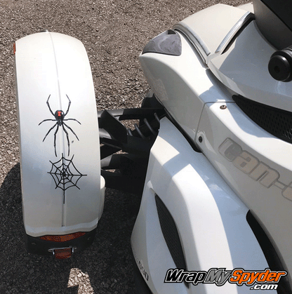 Widow-Maker spider graphics kit for Can-am Spyders