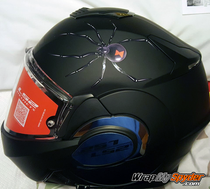 Widow maker spider decal