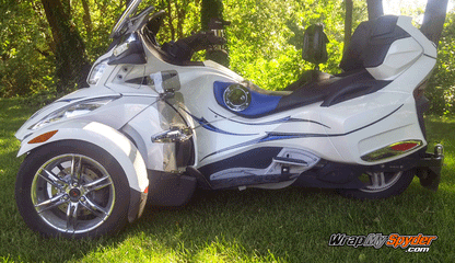 Wind108-Blue-Tone kit on Spyder RT