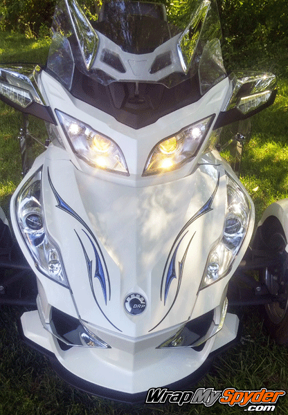 Wind108-Blue-Tone kit on Spyder RT