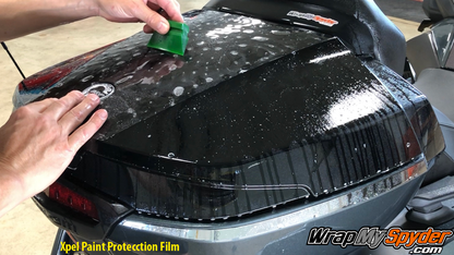 Xpel Paint protection pre-cut kit for Spyder Tour Top Case