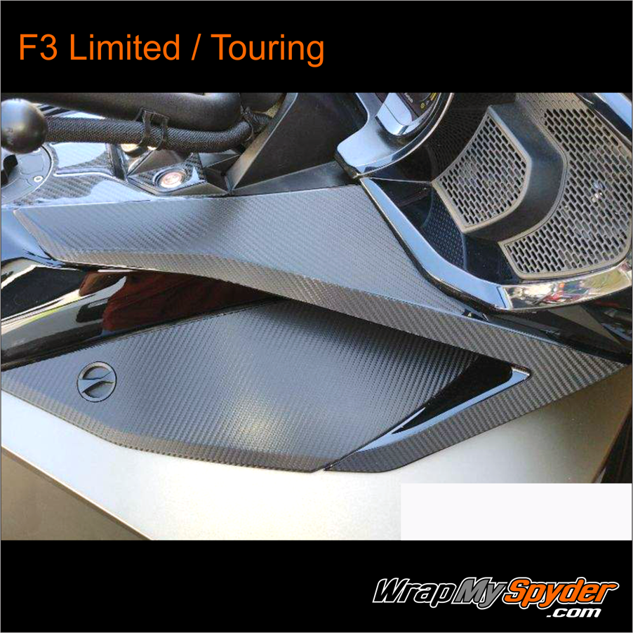 can-am spyder F3 boomerang side panel insert