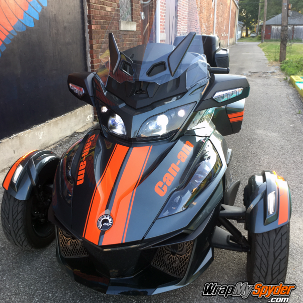 BRP Can-am Spyder RT can-am-Red-RT GT Racing Stripes