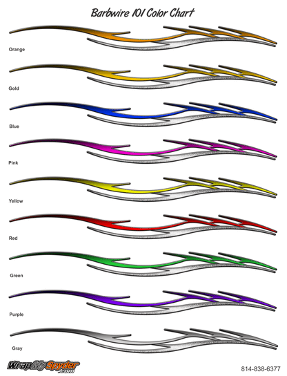 color-chart Barbwire 101