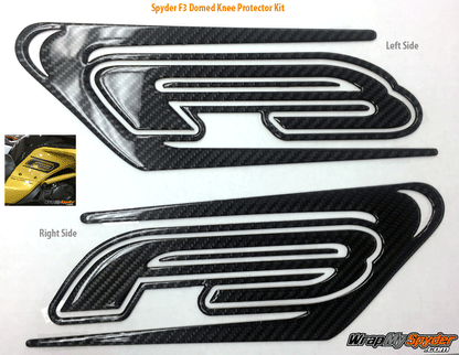 F3 Knee Protection Kit - 3D Domed F3 Text