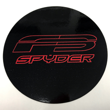 F3 Spyder emblem cover
