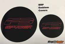 F3 Spyder emblem cover