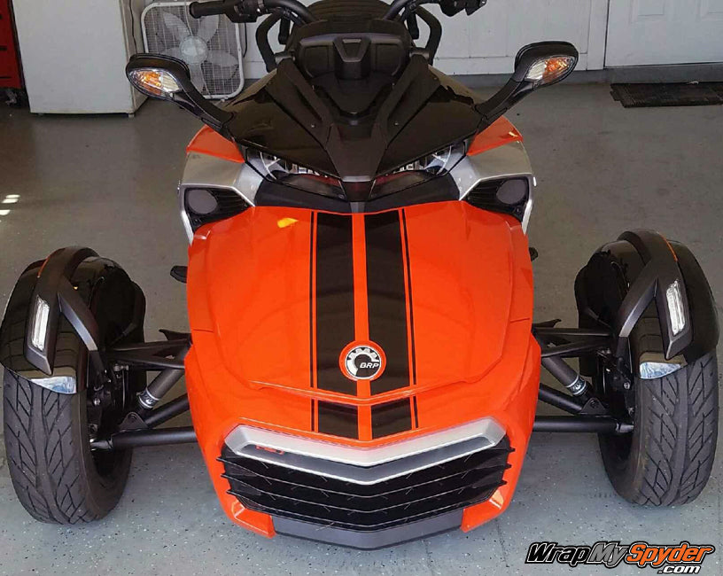 f3 GT Racing Stripes gloss Black