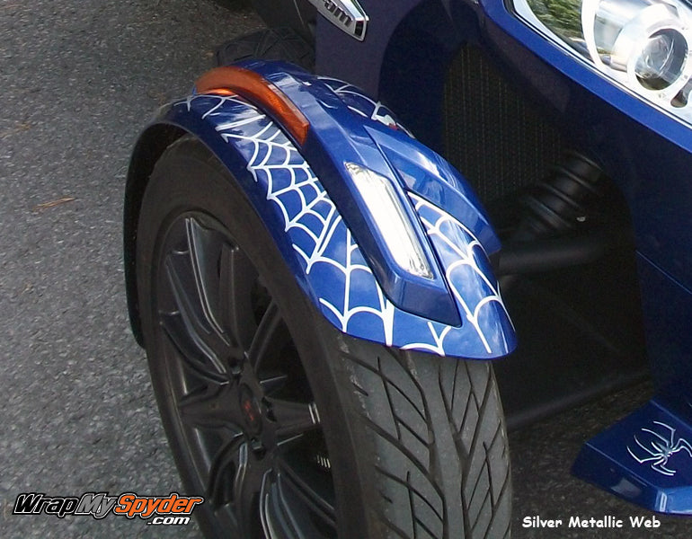 fender web kit mounted on BRP new style fenders