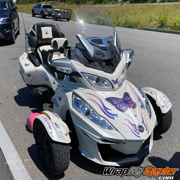 Freedom-Wings body graphics kit for Can-am Spyders