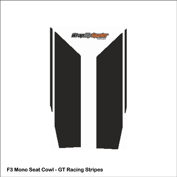 Mono Seat Cowl-GT Racing Stripe