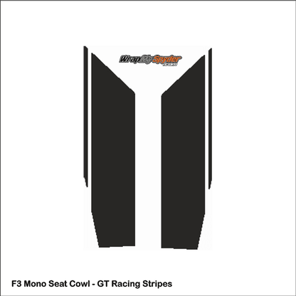 Mono Seat Cowl-GT Racing Stripe