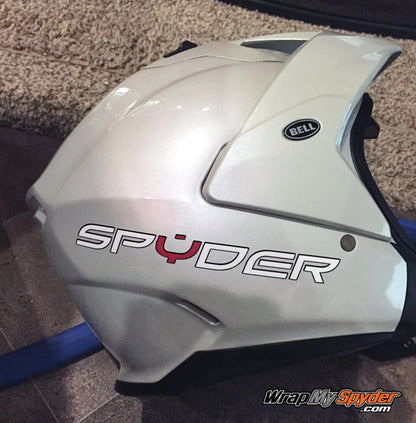 Spyder Text Decal