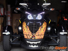 venom-flame frunk wrap kit