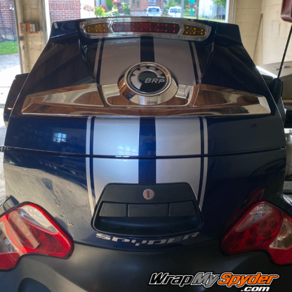 BRP Can-am Spyder RT GT Racing Stripes -Silver-Metallic