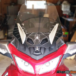 Spider Drop windshield blackout