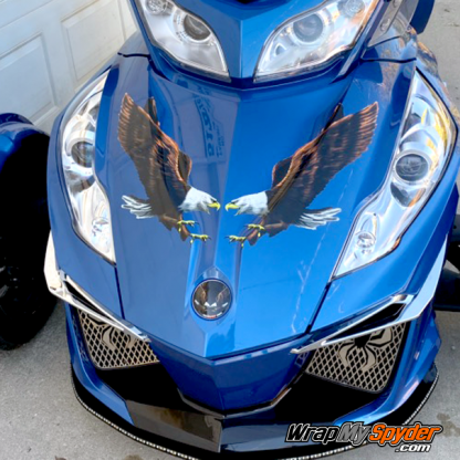 Can-am Spyder Eagles graphics kit high resolution Eagles look like custom paint without the cost