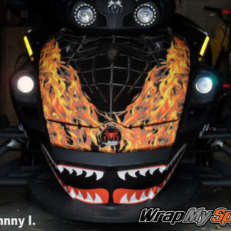 Venom flames along with our flying tiger shark face kit