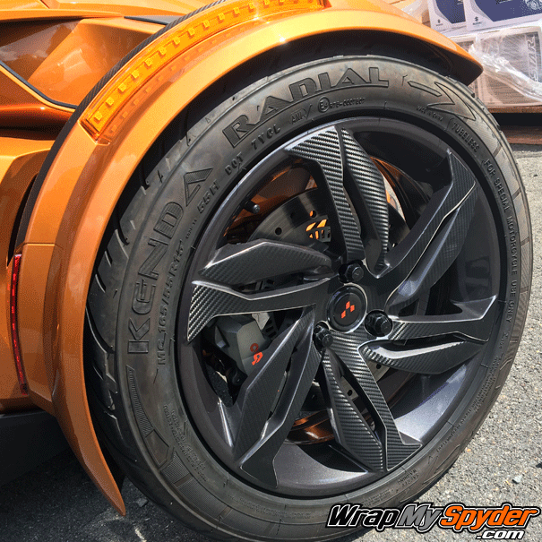 ST-Twin Blades-wheel-kit-carbon-fiber Black