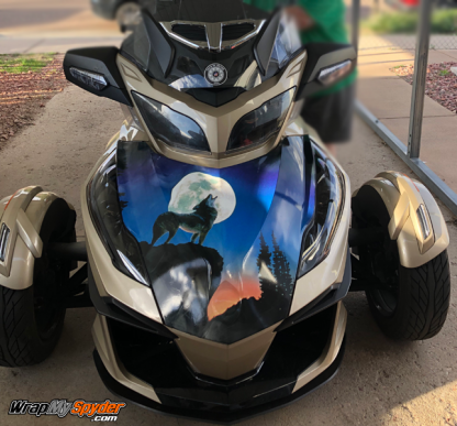 Wolf Cry Spyder Frunk wrap