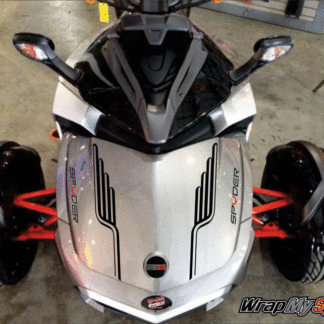 f3-pipes frunk stripes for F3