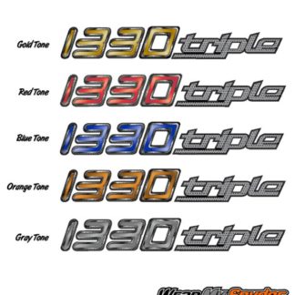 1330 Triple Decals
