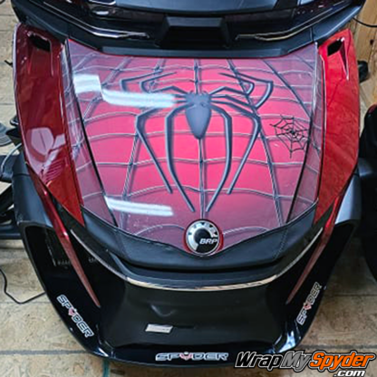 2020-2024-BRP-Can-am-Spyder-RT-RT-Limited-Frunk-wrap-Spidy-on-web-red