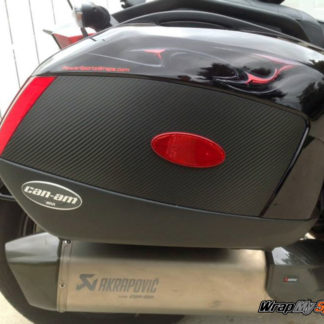 ST Saddlebag Insert-shown with optional graphics