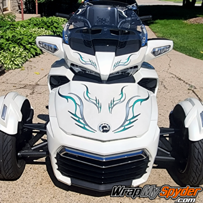 Aqua--Teal-graphics-kit-for-Can-am-Spyders-all-models-and-trim-levels-available-in-reflective-option
