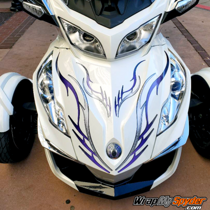 BRP-Can-am-Spyder-decal-set-Barbwire-101-Purple