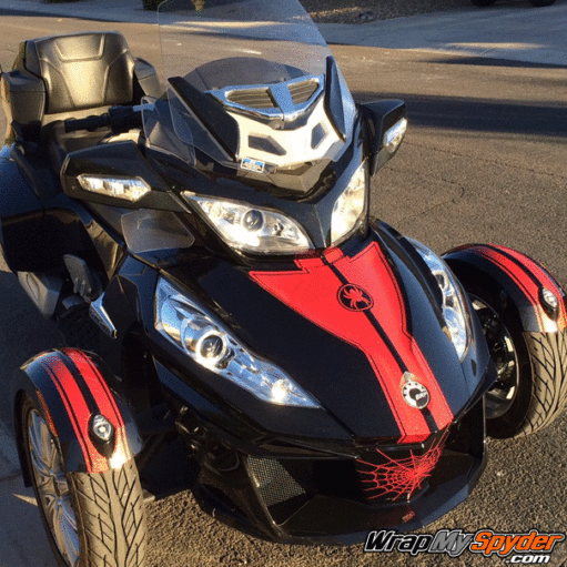 SergB- Spyder RT-kit-UM-Red with RT Air-dam web