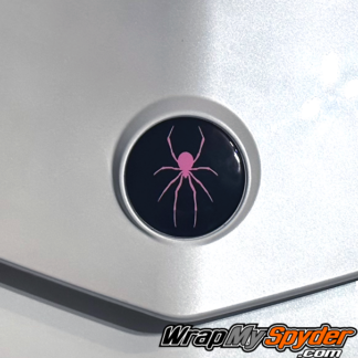 Can-am-Spyder-Emblem-covers-Pink-to-cover-over-the-BRP-logo