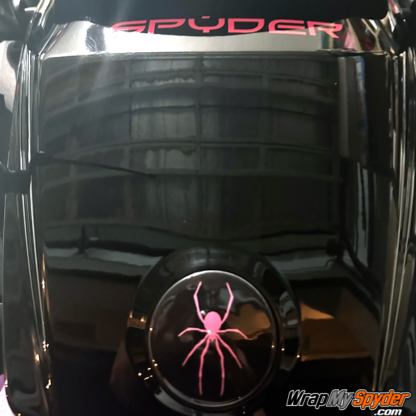 Pink-Can-am-Spyder-Emblem-covers-to-cover-over-the-BRP-logo