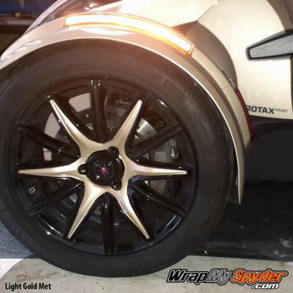 2014-2019 Spyder RT Wheel kit Light-Gold-Metallic