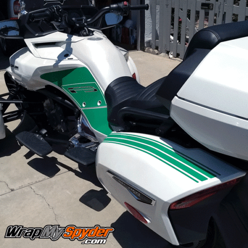 Spyder F3 Limited-saddle-bag-stripes
