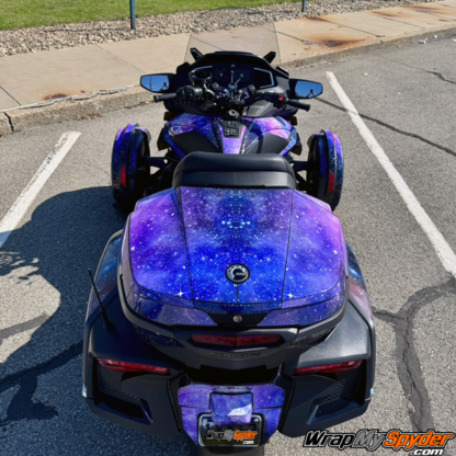 Galaxy-Wrap-kit-pre-cut-for-2020-current-Can-am-Spyder-RT-all-models-just-peel-and-stick-shown-with-Limited-Top-Case-kit