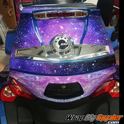 Galaxy- Spyder RT- body kit covers up the majority of the machine