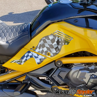 Spyder F3 Waving-Checkers-knee-panel