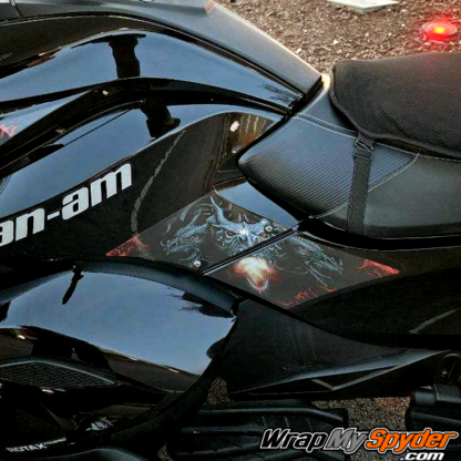 Can-am-Spyder-RS,-GS,-RSS,-ST--Dragon-wrap-kit-Knee-Panels