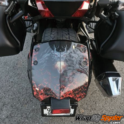 Can-am-Spyder-RS,-GS,-RSS,-ST-Rear-Fender-Dragon-wrap