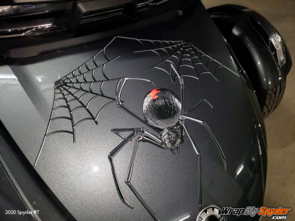 BRP Can-am Spyder Black-Widow-Crawler decal set
