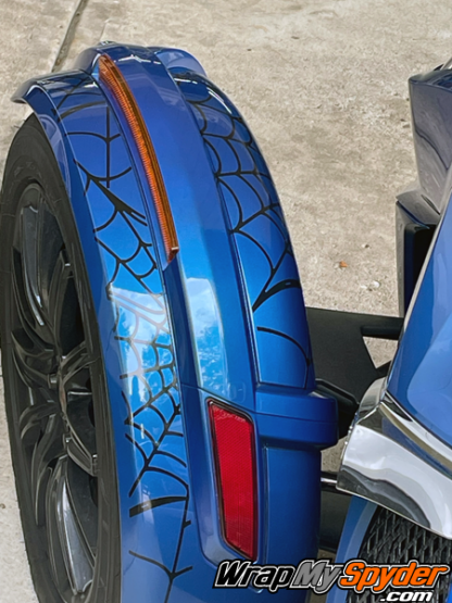 Spider-webs-decal-set-for-Can-am-Spyder-fenders-Fender-webs-kit