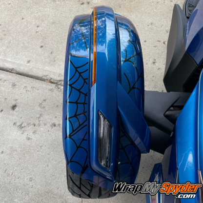 Spider-webs-decal-set-for-can-am-Spyder-front-fenders-fender-webs-kit