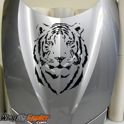 BRP Can-am Spyder Tiger-head-decal kit. for all model Spyders.