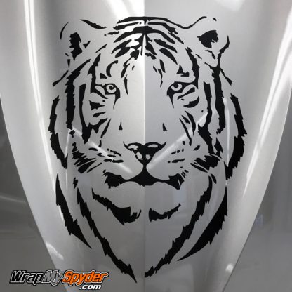 BRP Can-am Spyder Tiger-head-decal kit. for all model Spyders.