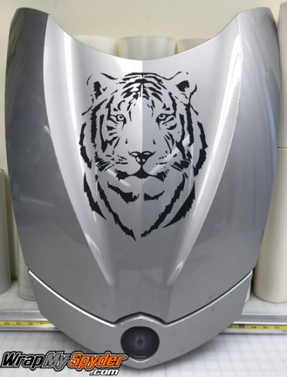 Can-am Spyder Tiger-head-decal kit. for all model Spyders