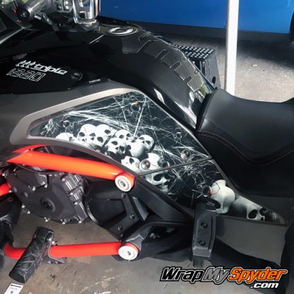 BRP Canam Spyder F3 Knee Panel kit for all models of F3