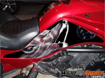 BRP Can-am Spyder F3 WOLF-Alpha-Dog knee panel kit